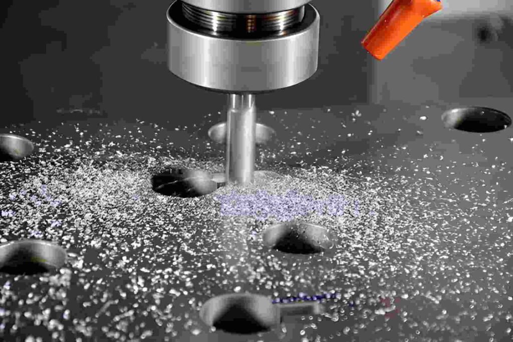 CNC hole drilling